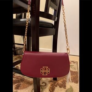 Authentic Tory Burch Britton Clutch Crossbody.